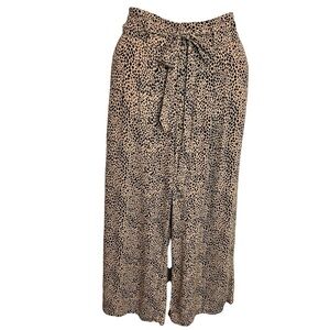 American Eagle Palazzo‎ Wide Leg Paper Bag Tie Waist Pants M